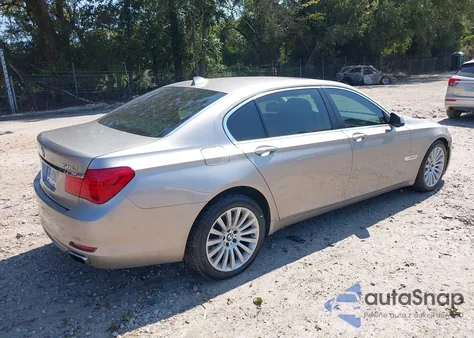 2009 BMW 750Li from USA, damaged, VIN WBAKB83509CY60997